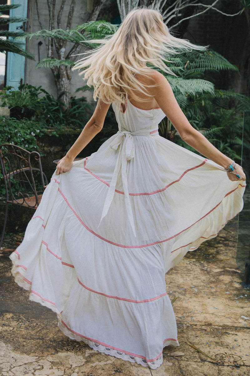 Any Way The Wind Blows Cotton Gown - Sample - Chasing Unicorns