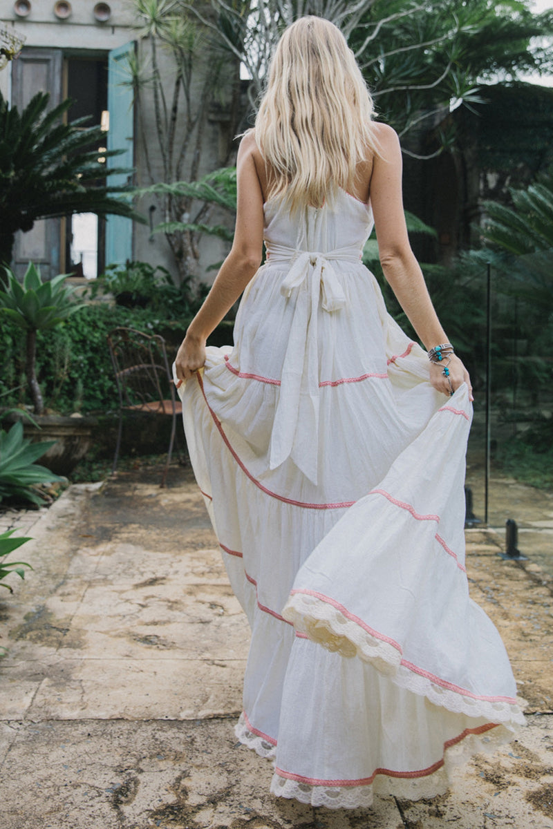 Any Way The Wind Blows Cotton Gown - Sample - Chasing Unicorns