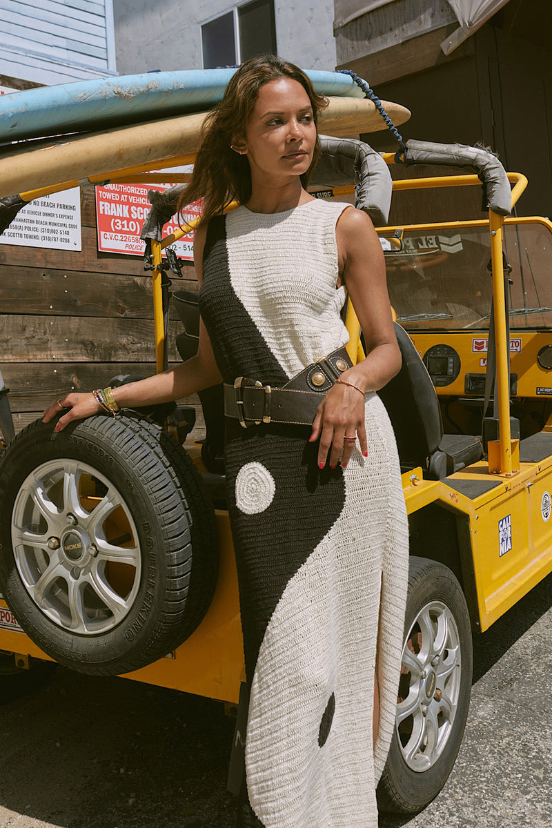 Black Summer Hand Crochet Maxi Dress - Chasing Unicorns