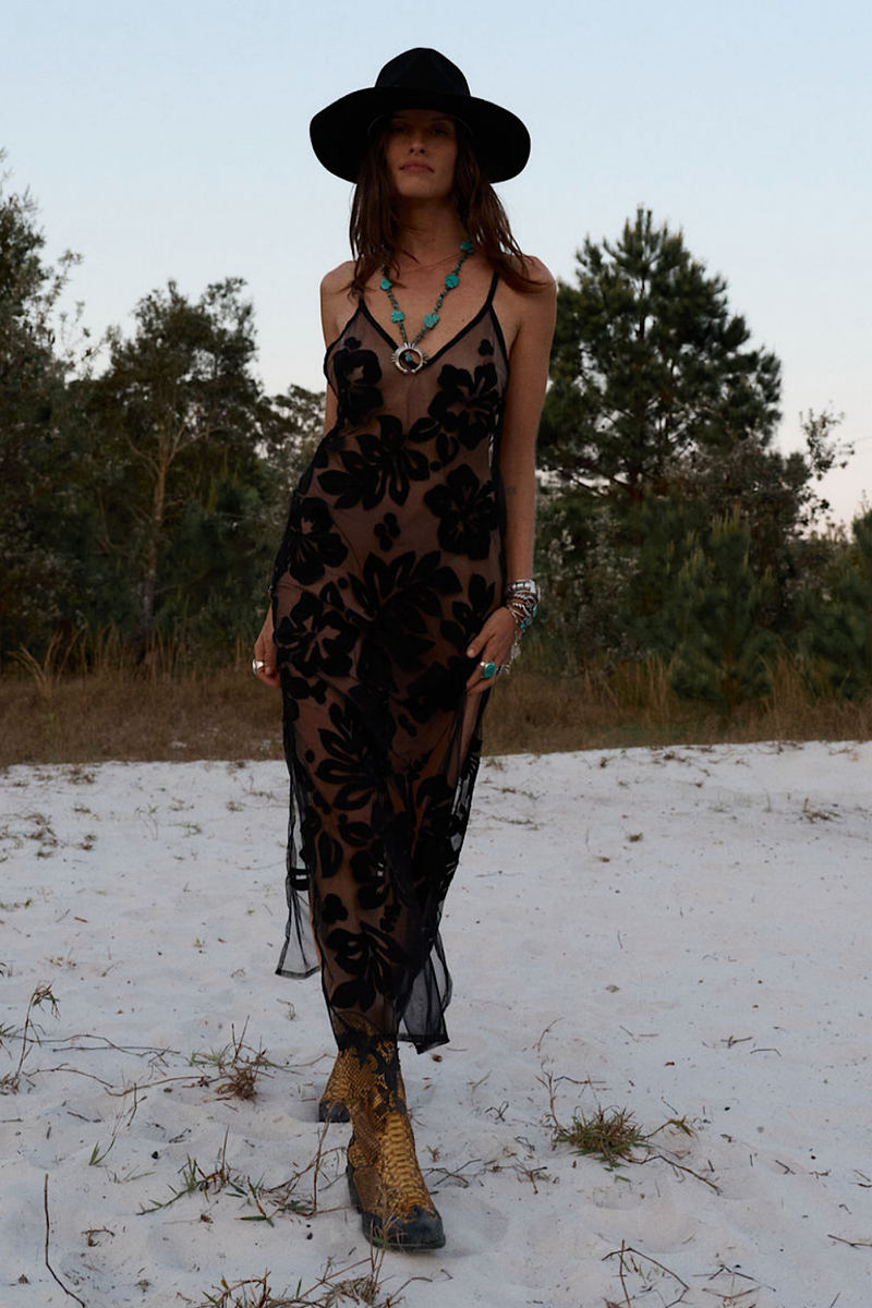 Dance The Night Away Lace Maxi Slip Dress - Chasing Unicorns