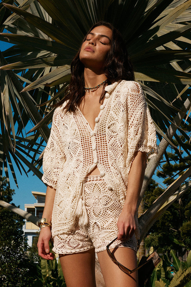 Drifter’s Wife Crochet Shorts - Chasing Unicorns