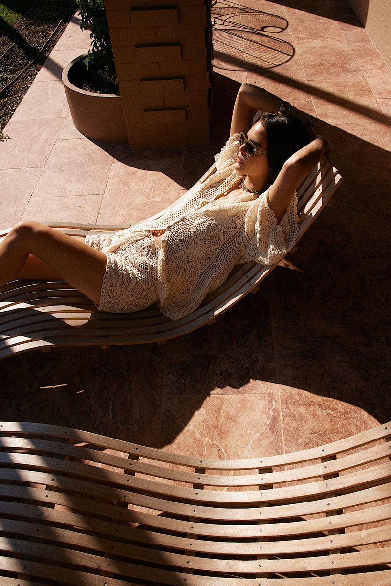 Drifter’s Wife Hand Crochet Shirt - Chasing Unicorns