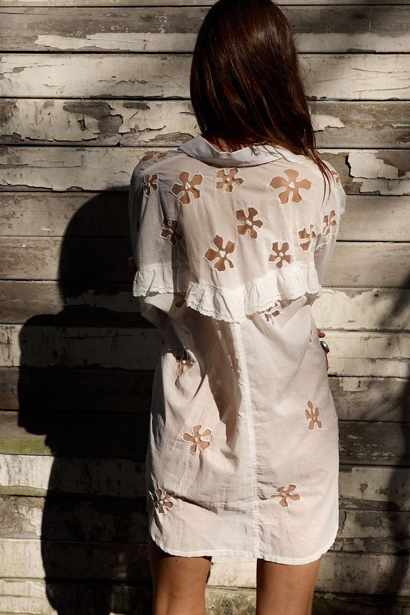 Far From Me Oversized Shirt - Chasing Unicorns