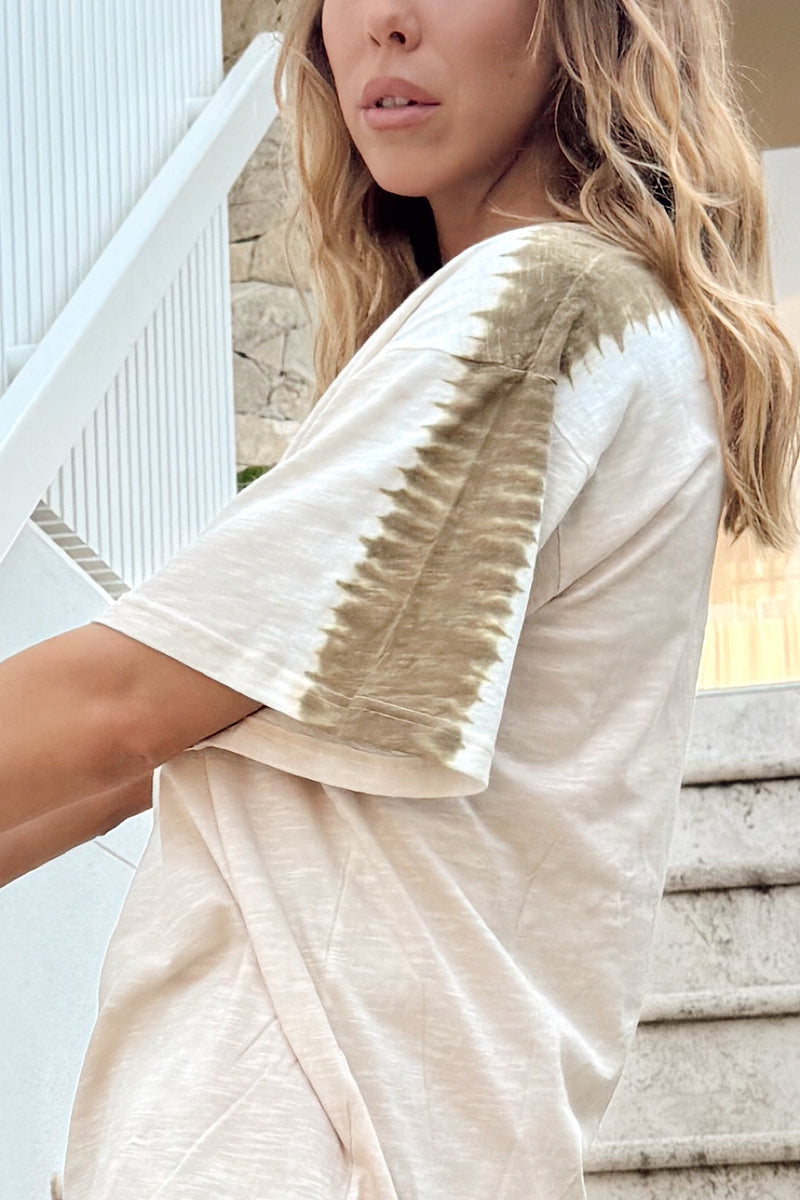 For The Love Cotton Tie Dye Tshirt - Chasing Unicorns