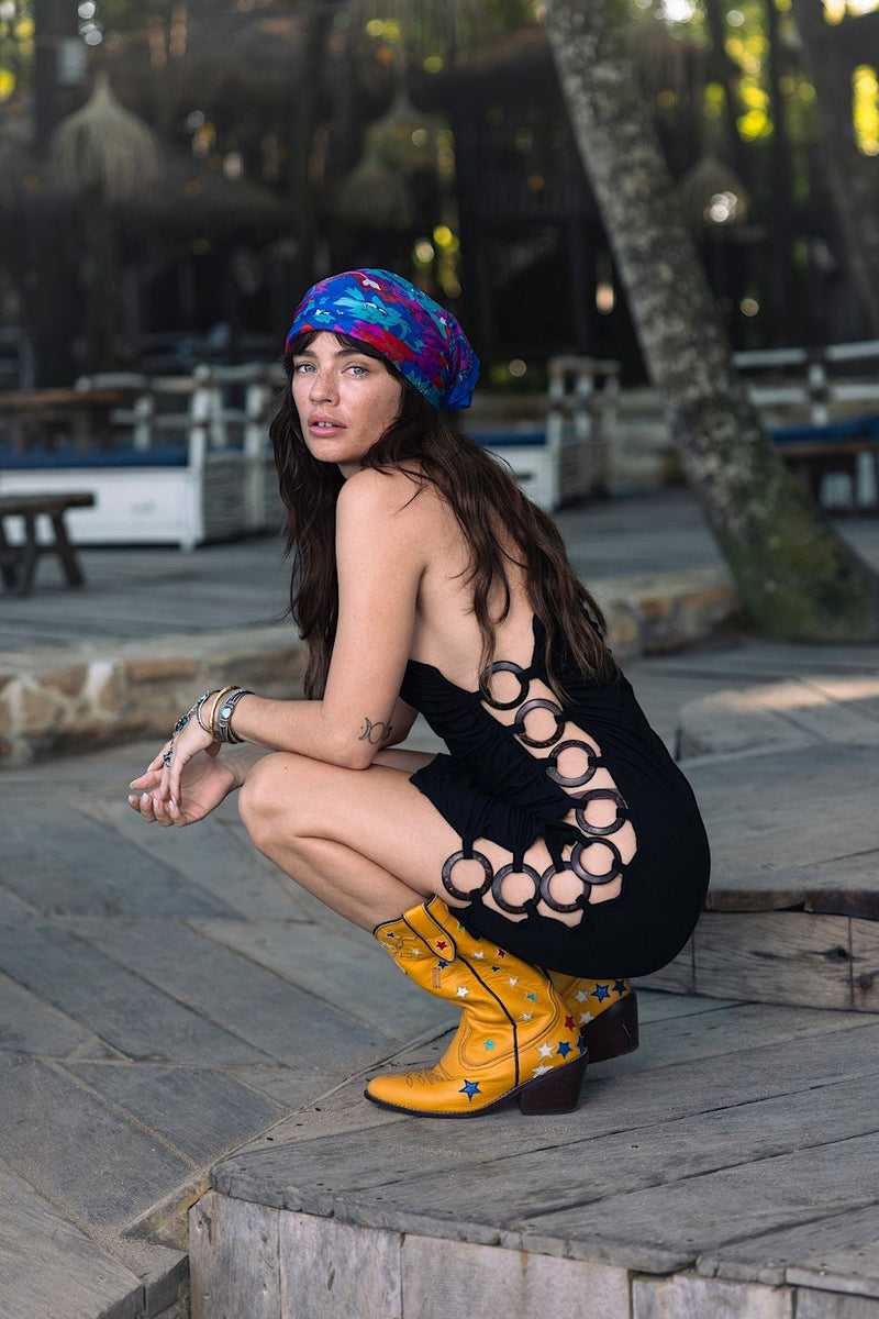 Hold Me Tight Bamboo Jersey Mini Dress - Chasing Unicorns