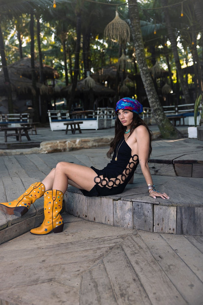 Hold Me Tight Bamboo Jersey Mini Dress - Chasing Unicorns