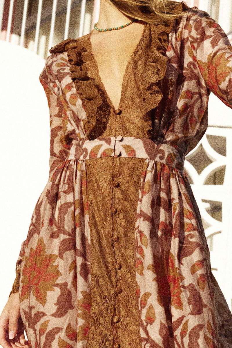 Izabella Duster Dress - honey dove - Chasing Unicorns