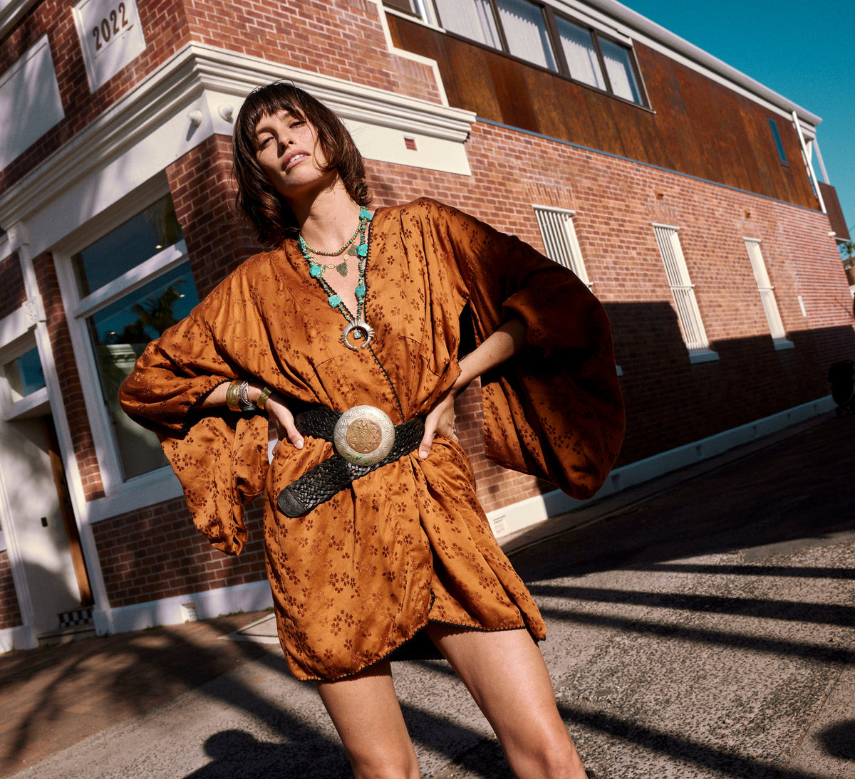 Jungle Fever Silk Jacquard Kimono - Chasing Unicorns
