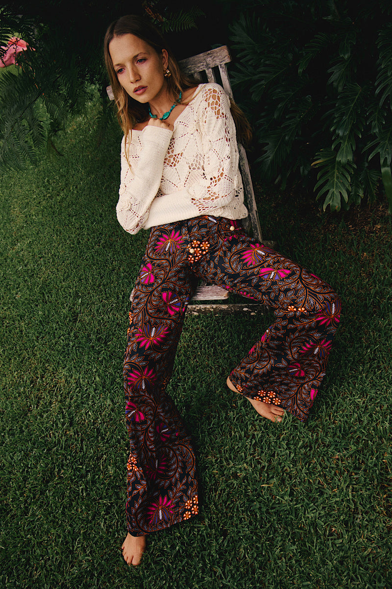 Just the Smile Crochet Jumper - Chasing Unicorns