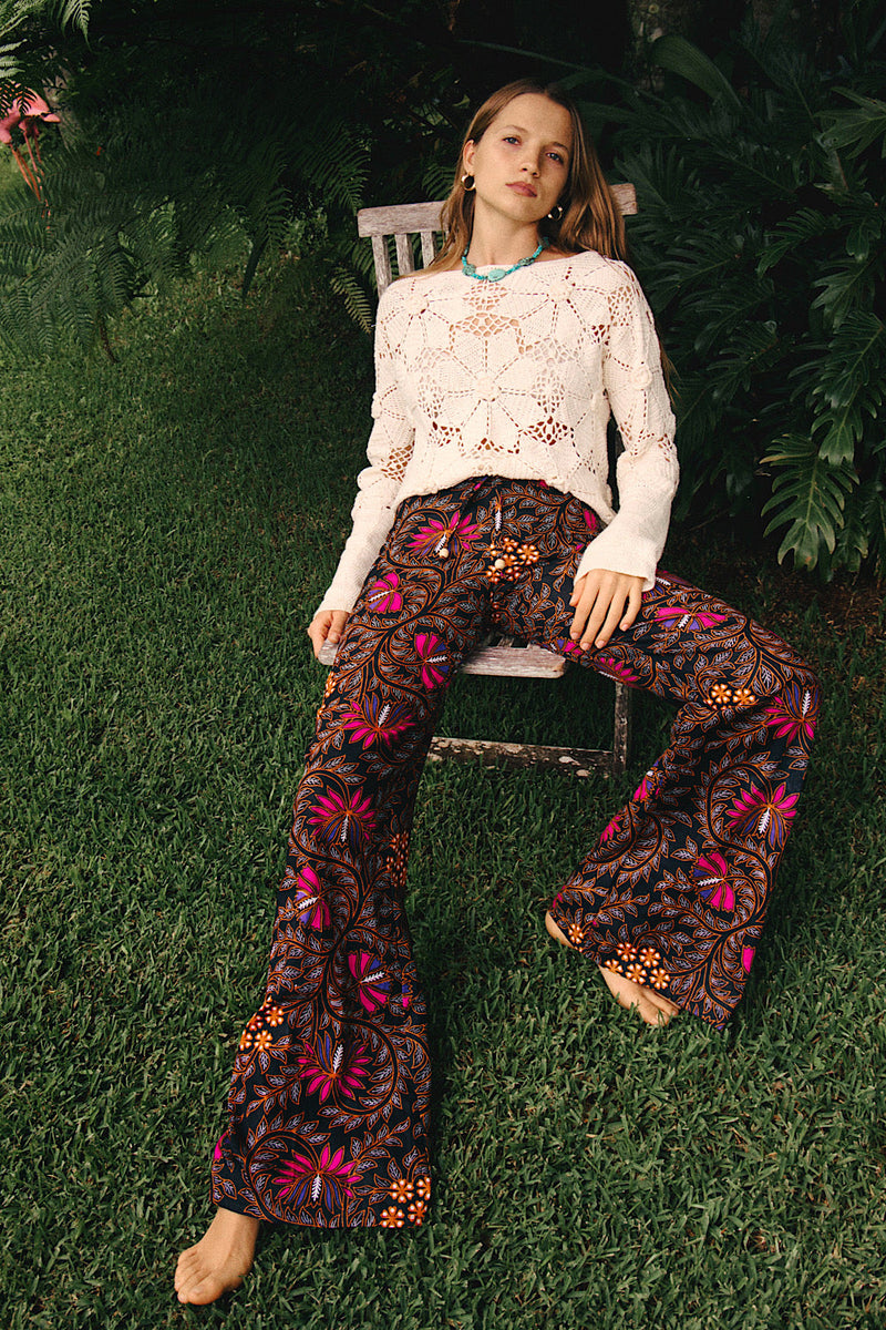 Just the Smile Crochet Jumper - Chasing Unicorns