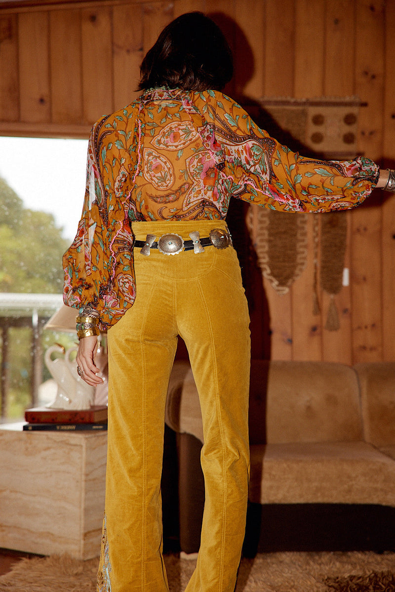 NEW A New Day For Love Silk Blouse - Chasing Unicorns