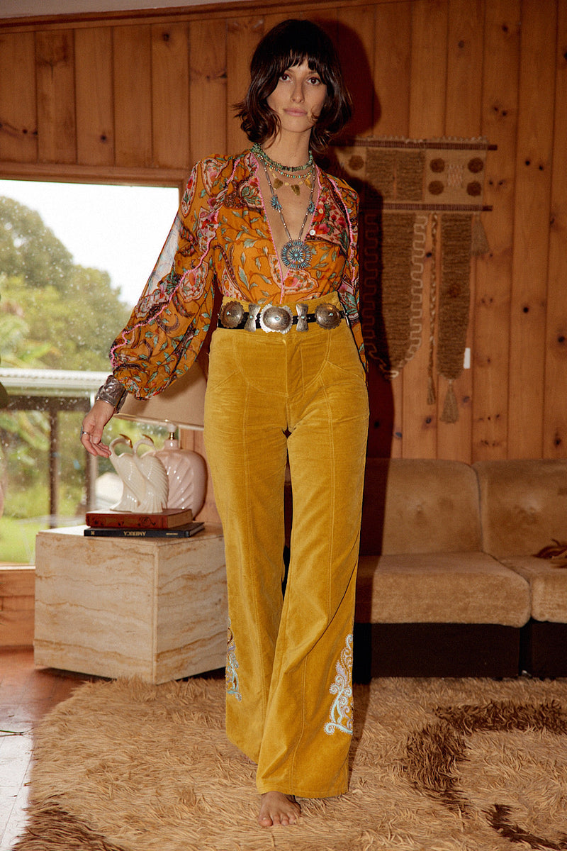 NEW A New Day For Love Silk Blouse - Chasing Unicorns