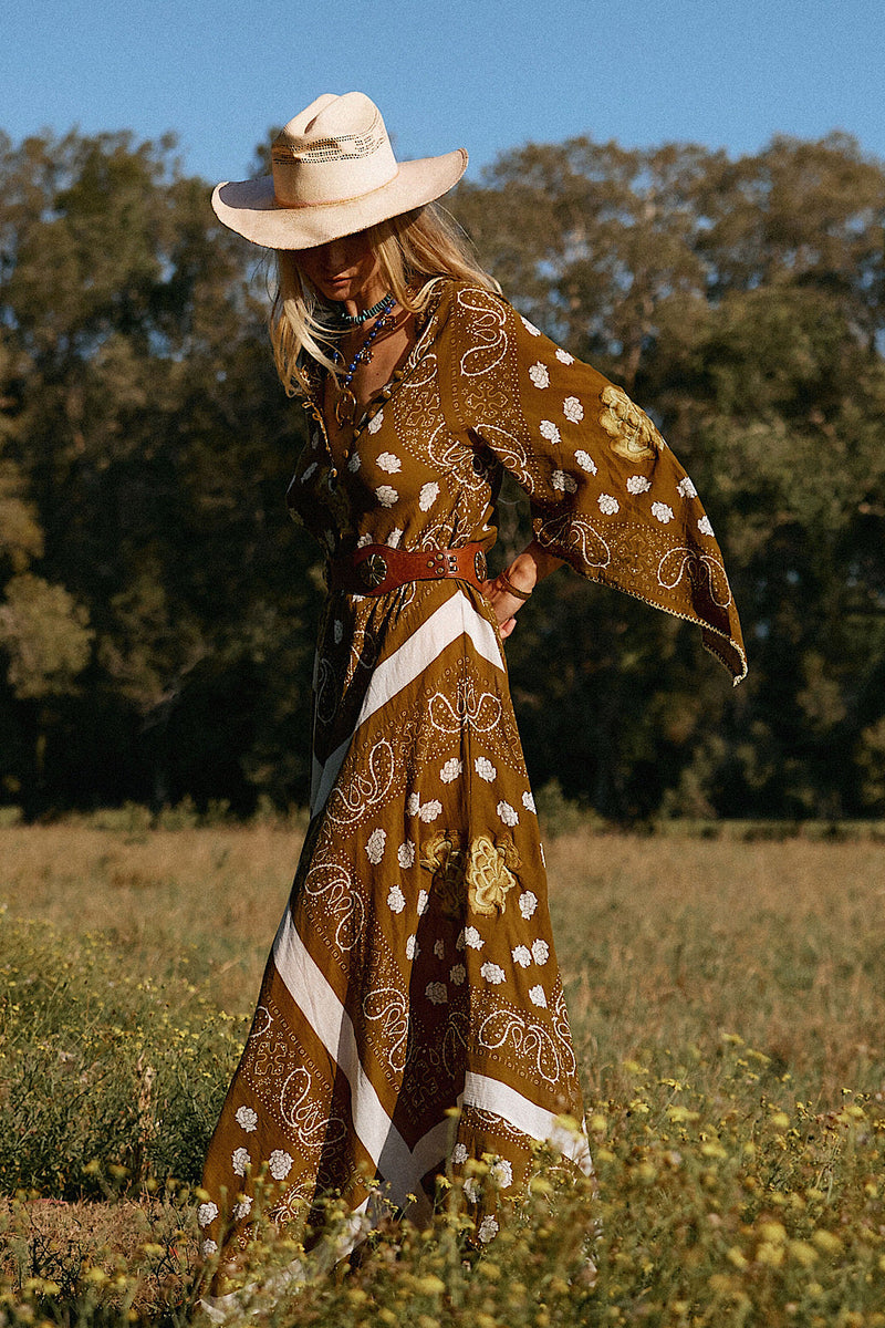 NEW Alabama Getaway Maxi Caftan Dress - Chasing Unicorns