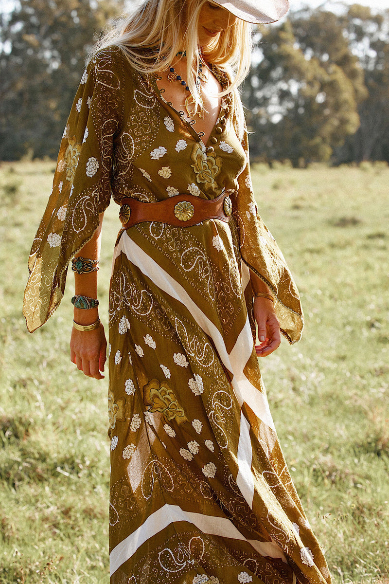 NEW Alabama Getaway Maxi Caftan Dress - Chasing Unicorns