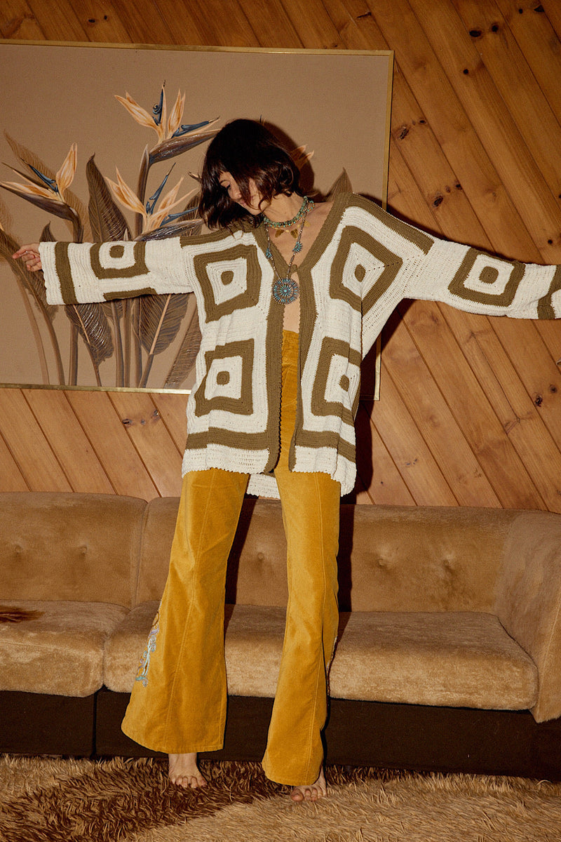 NEW Short Crochet Coat - Chasing Unicorns