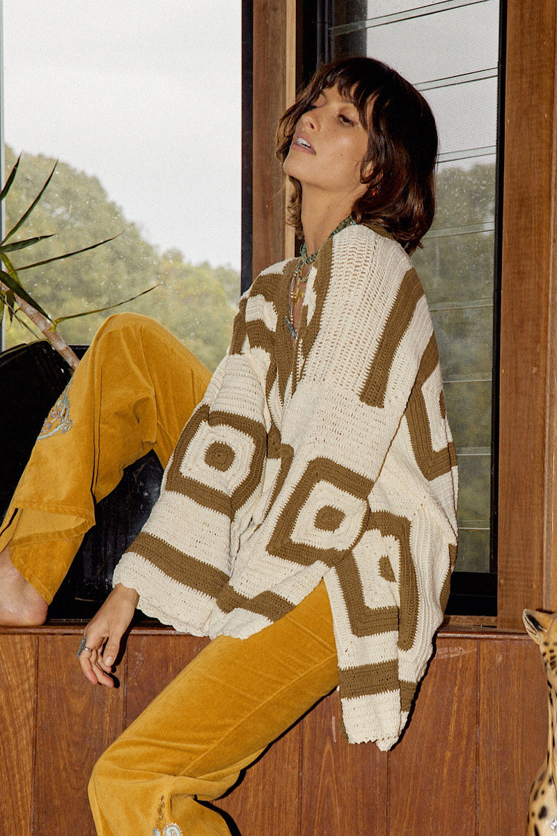 NEW Short Crochet Coat - Chasing Unicorns