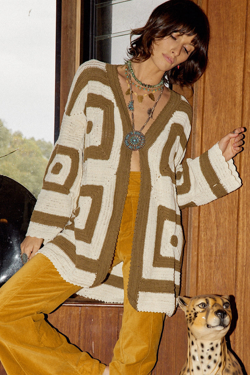 NEW Short Crochet Coat - Chasing Unicorns