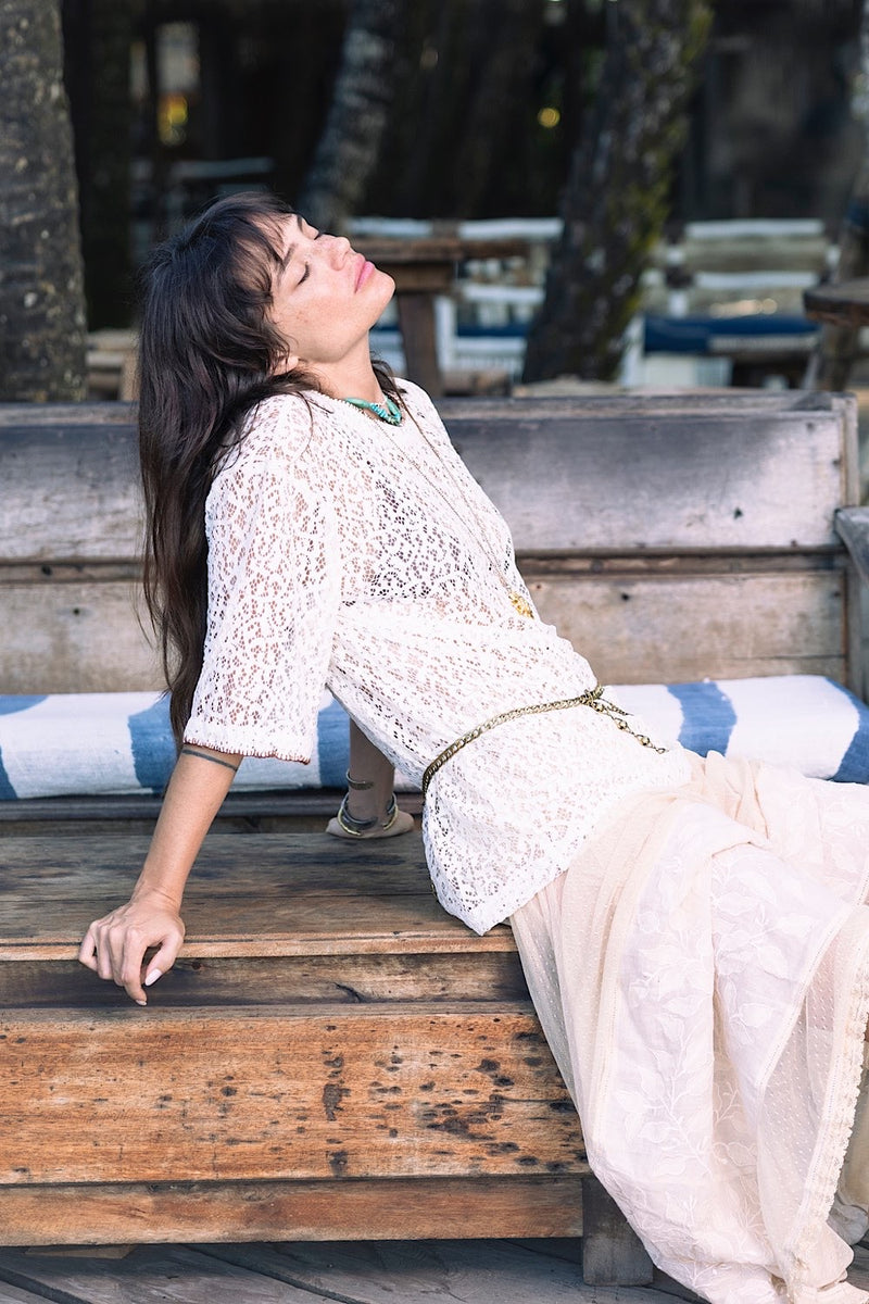 Only You Lace T-Shirt - Chasing Unicorns