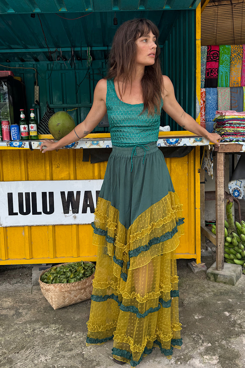 Sunshine Tulle Skirt - Forest - Chasing Unicorns