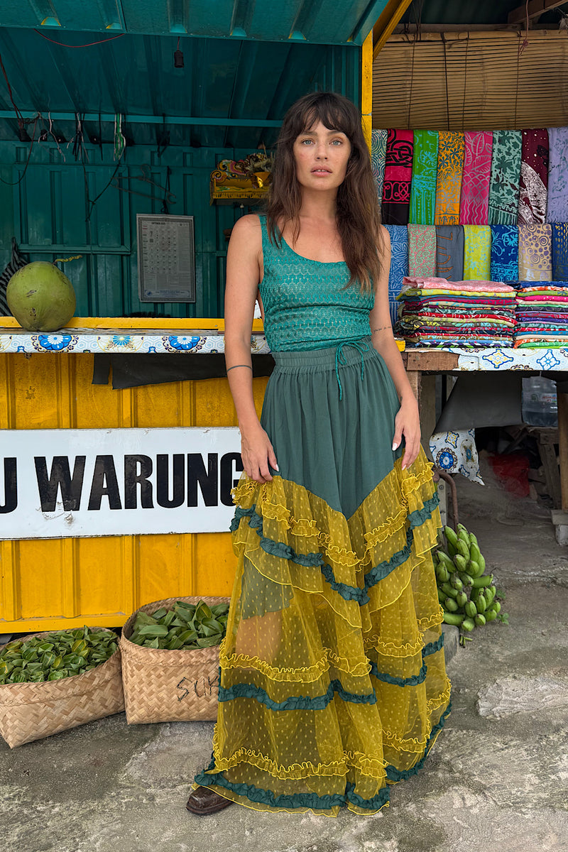 Sunshine Tulle Skirt - Forest - Chasing Unicorns