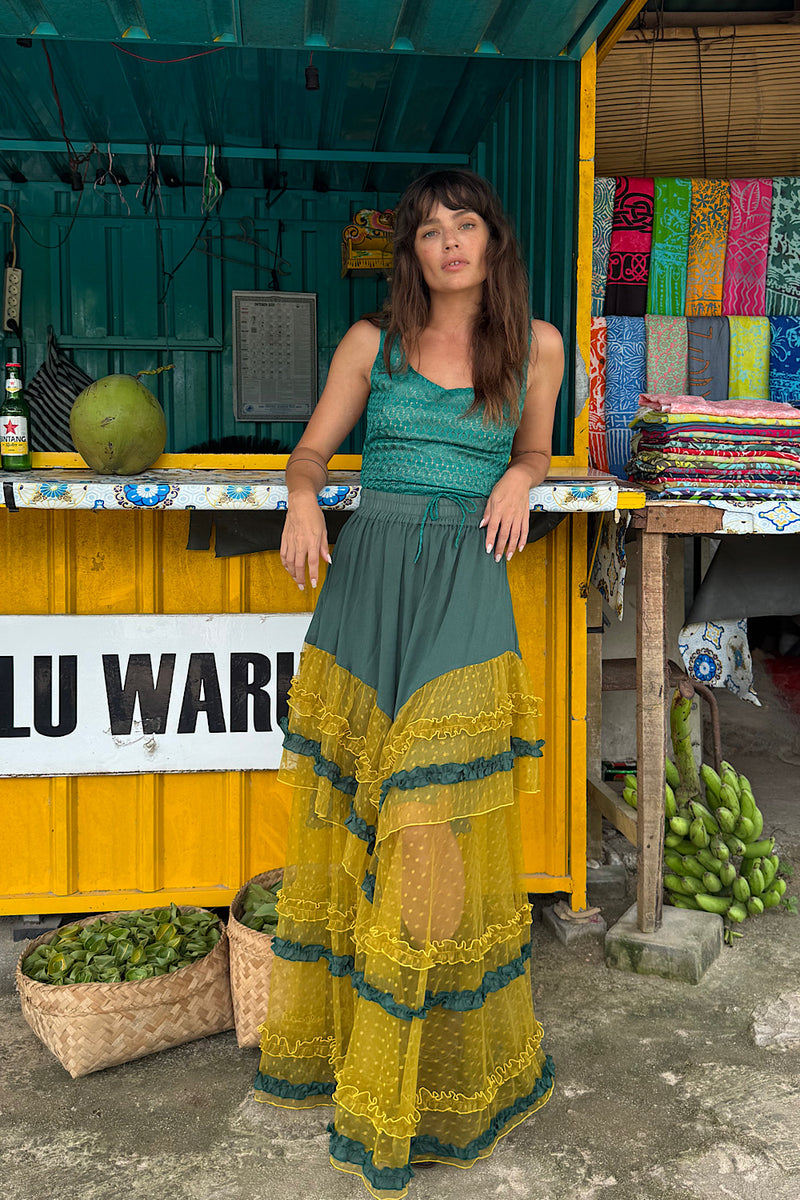 Sunshine Tulle Skirt - Forest - Chasing Unicorns