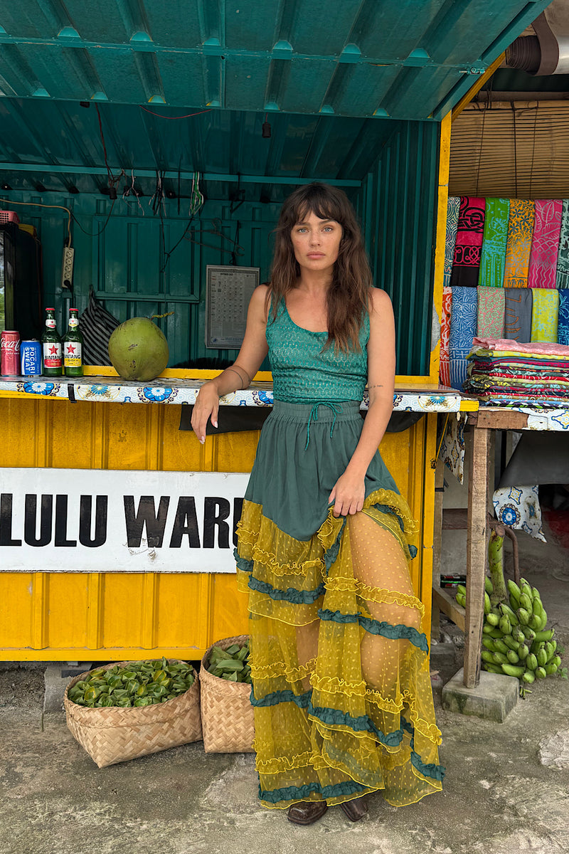 Sunshine Tulle Skirt - Forest - Chasing Unicorns