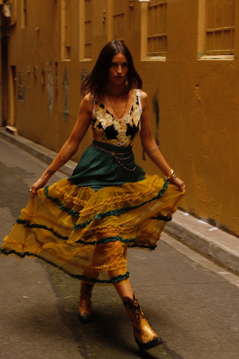 Sunshine Tulle Skirt - Forest - Chasing Unicorns