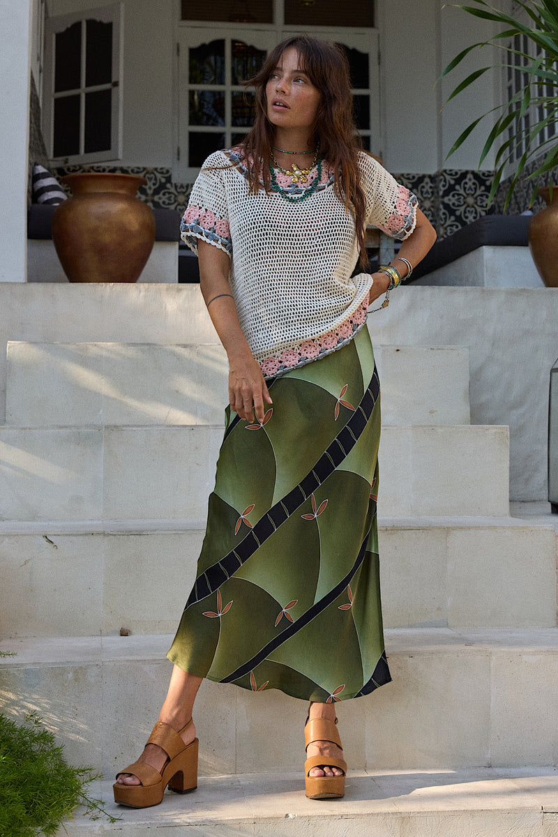 The Tide is High Crochet Tee - Chasing Unicorns