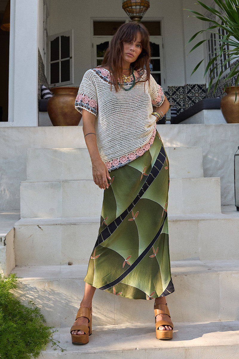 The Tide is High Crochet Tee - Chasing Unicorns