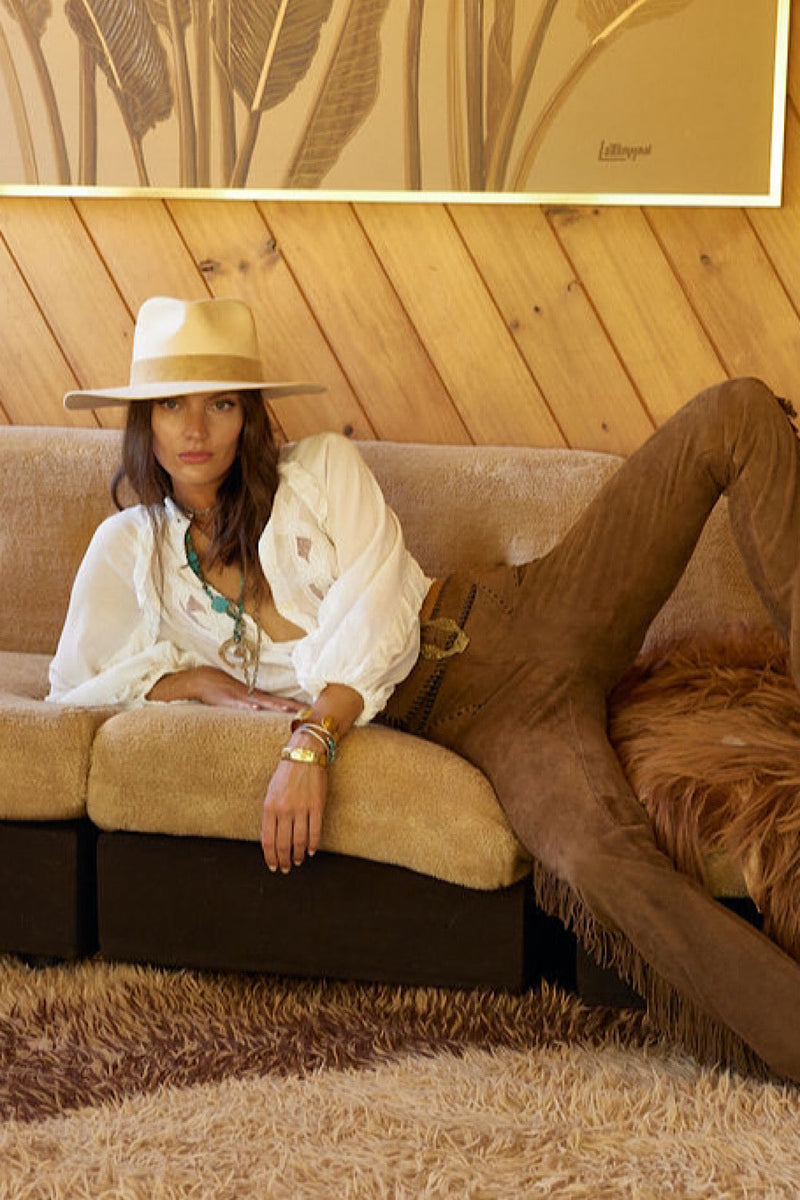 A New Day For Love Cotton Gauze Cutwork Mesh Blouse - Chasing Unicorns