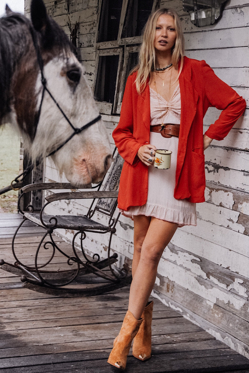 Angel Silk Crepe Slip Mini Dress - Chasing Unicorns