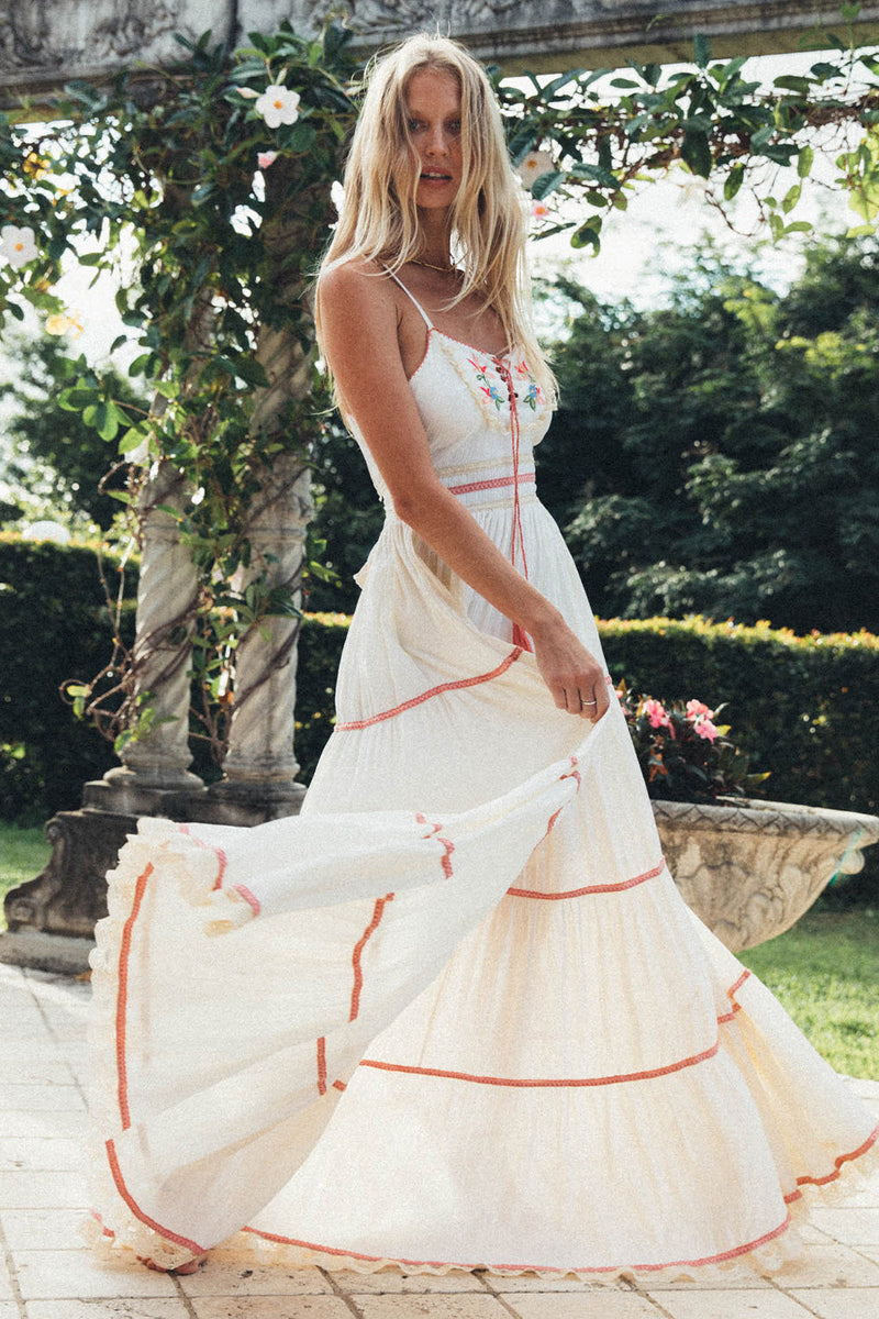 Any Way The Wind Blows Cotton Gown - Sample - Chasing Unicorns