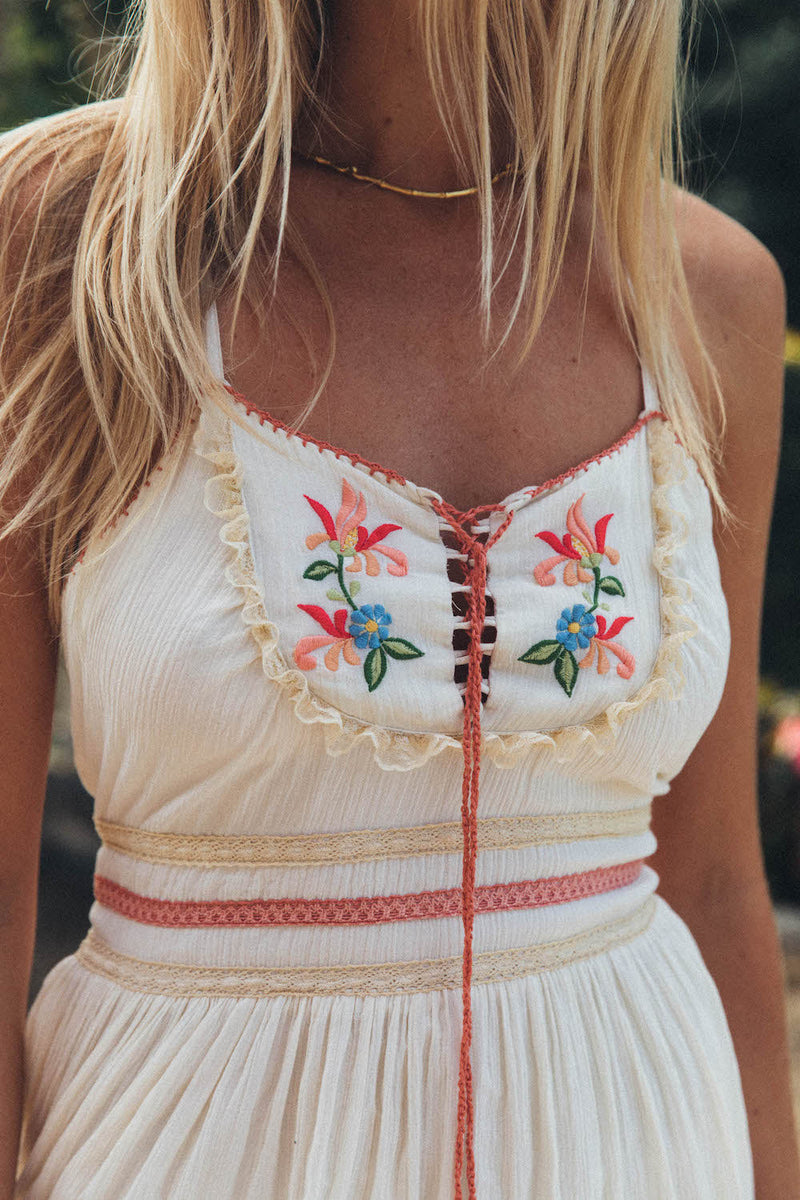 Any Way The Wind Blows Cotton Gown - Sample - Chasing Unicorns