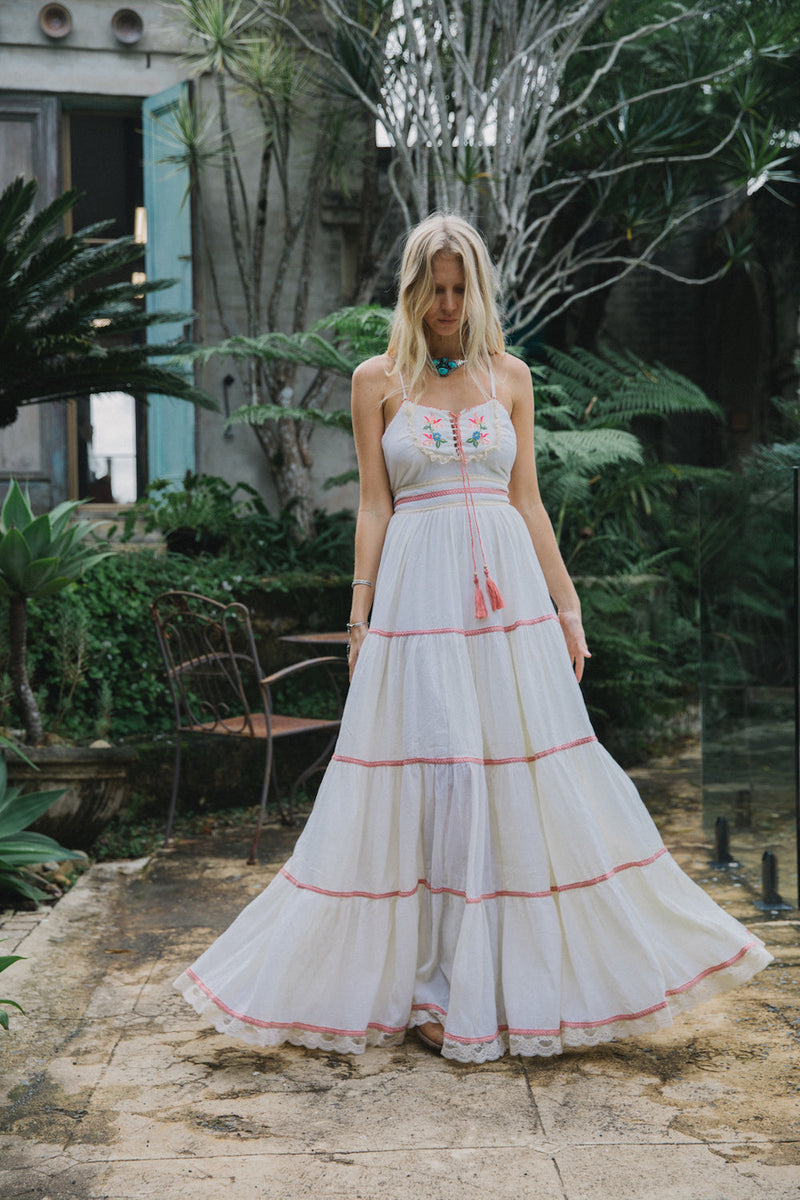 Any Way The Wind Blows Cotton Gown - Sample - Chasing Unicorns