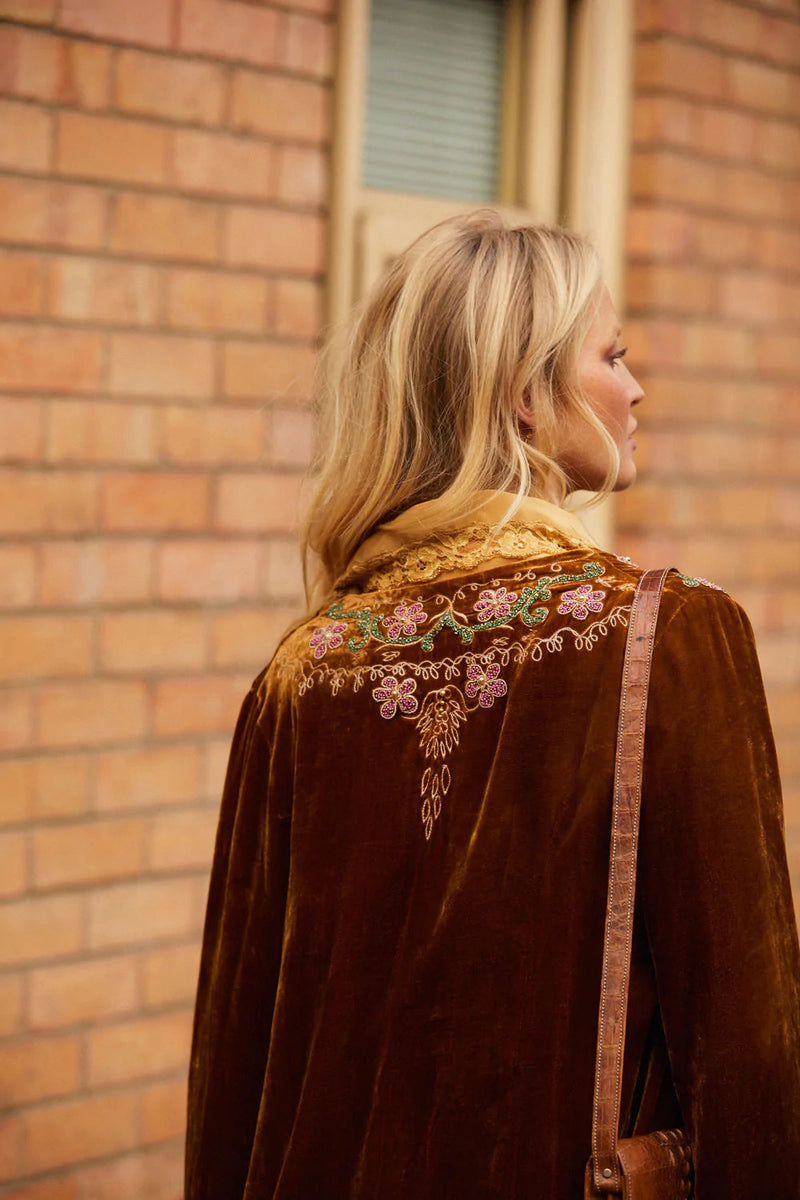 Black Magic Woman Jacket - Toffee - Chasing Unicorns