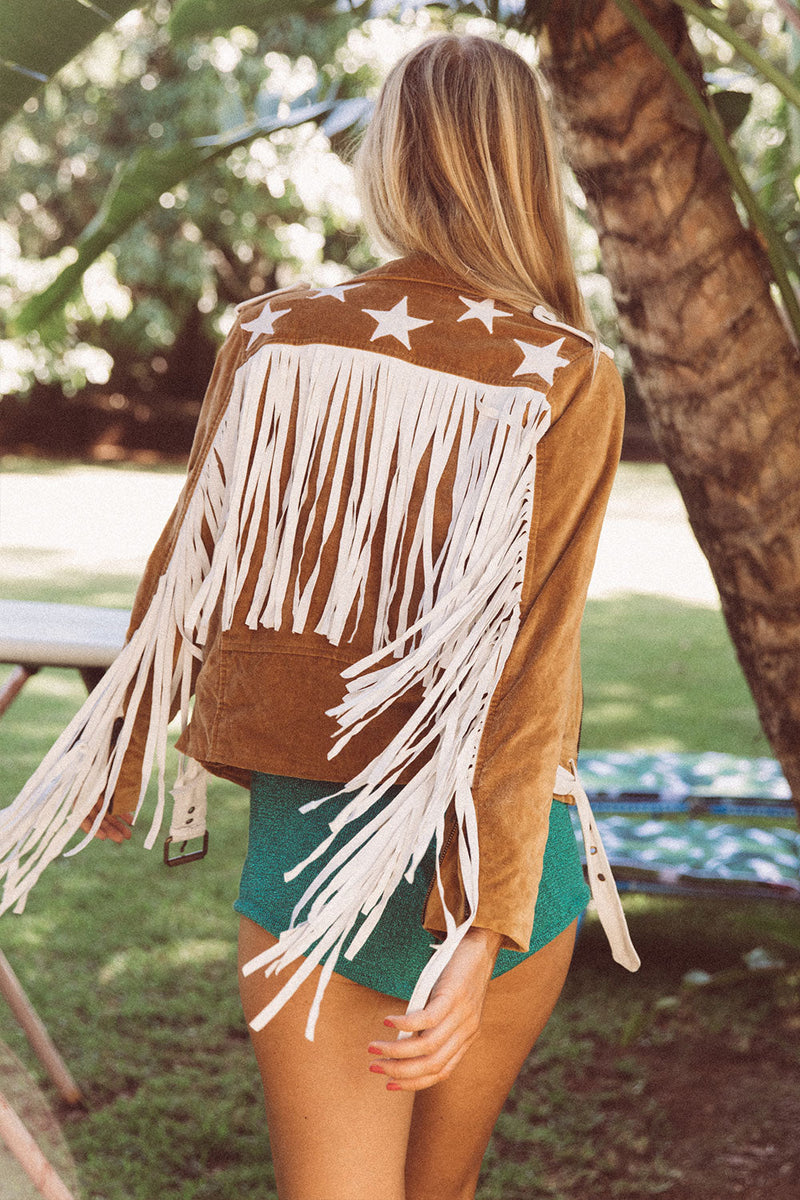 California Stars Velvet And Suede Jacket - Chasing Unicorns