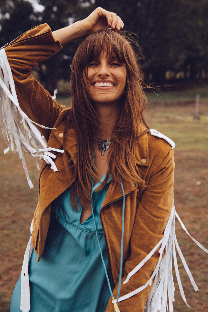 California Stars Velvet And Suede Jacket - Chasing Unicorns