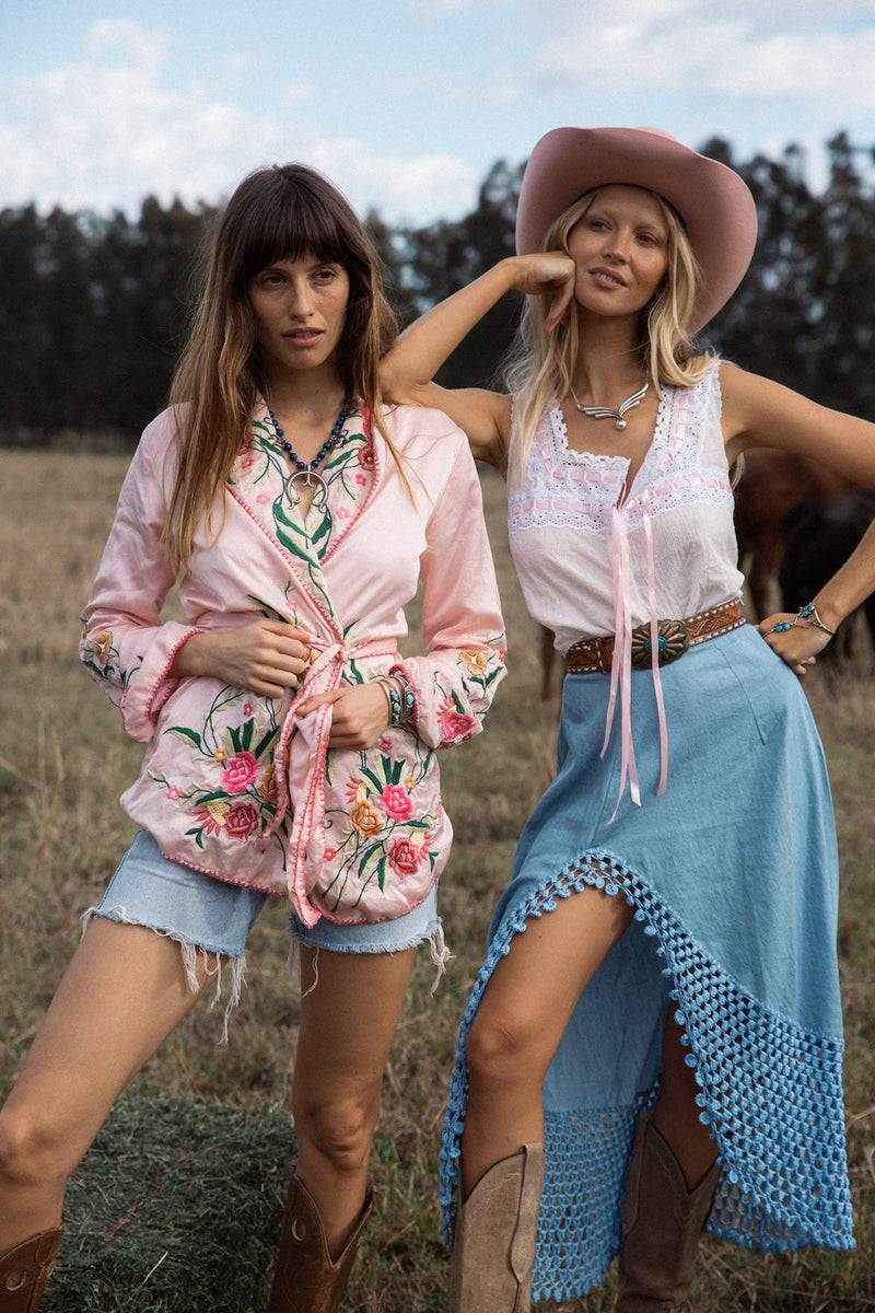 Cotton Fields Eyelet Camisole - Chasing Unicorns