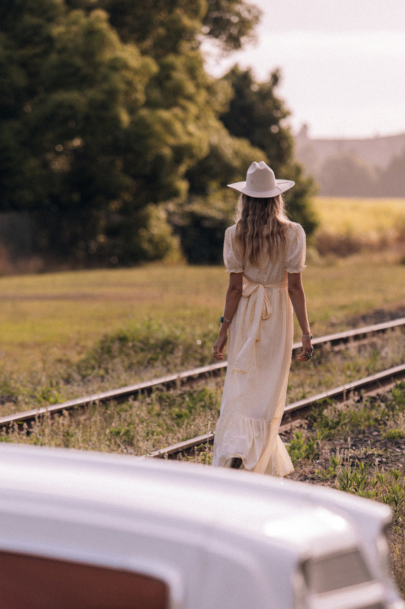 Country Girl Maxi Dress - Buttercup - Chasing Unicorns