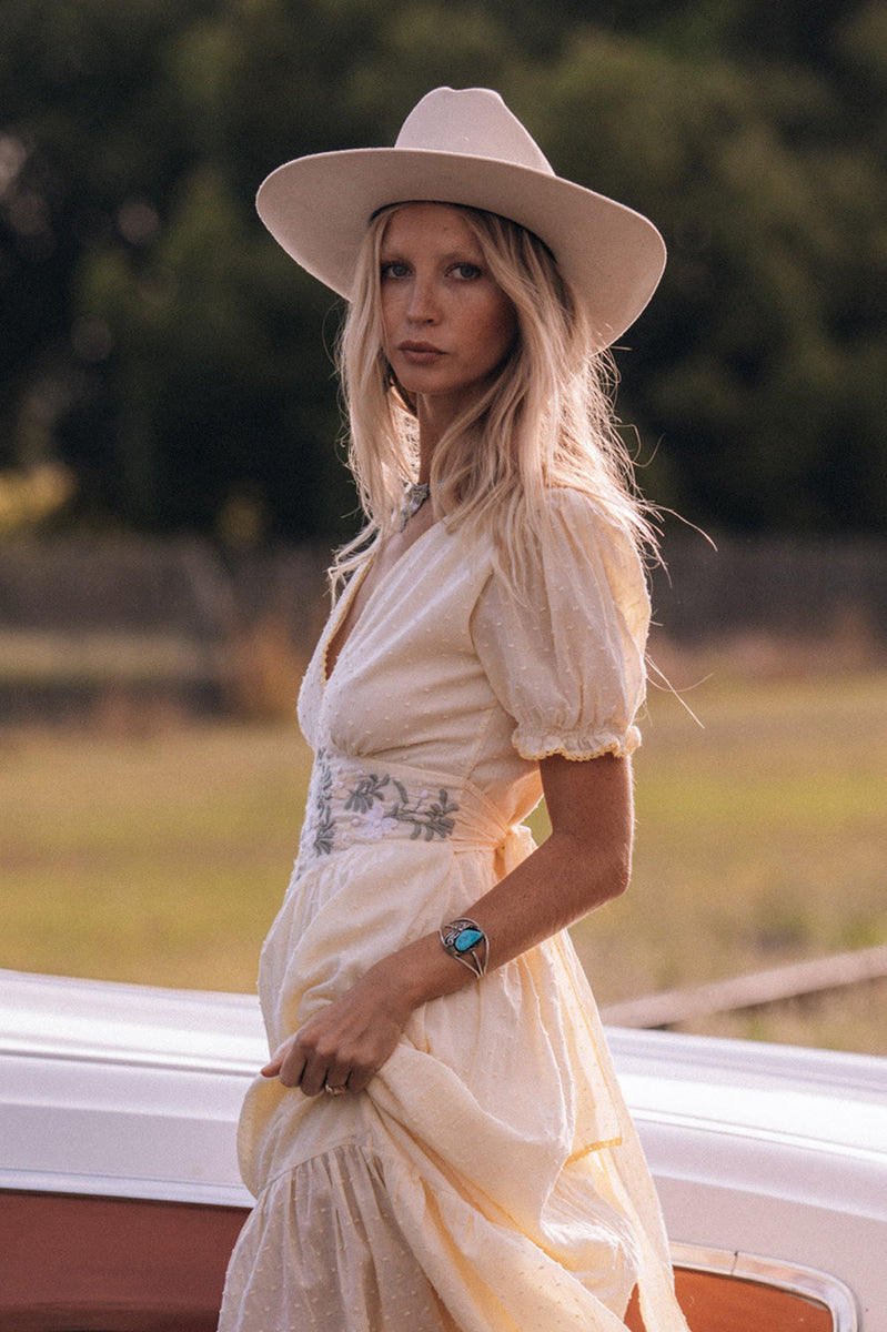 Country Girl Maxi Dress - Buttercup - Chasing Unicorns