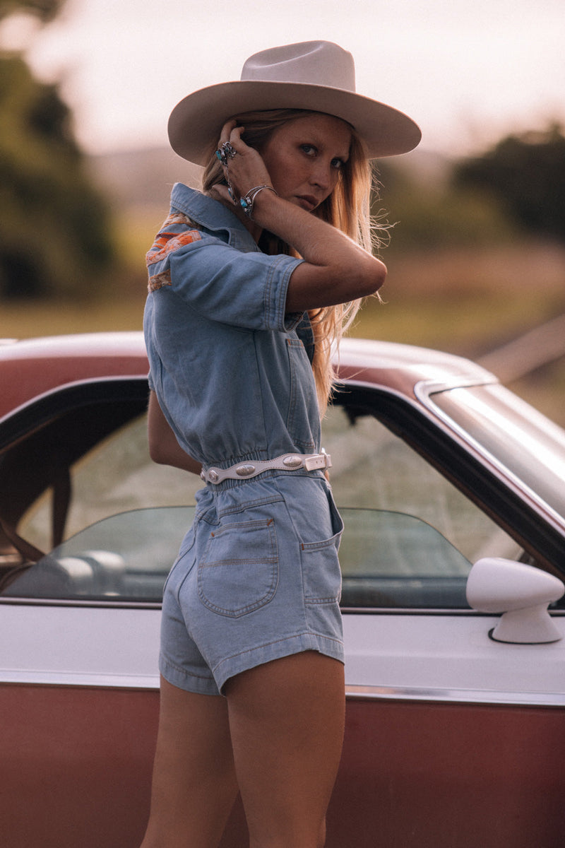 Fly To The Rainbow Short Boiler Suit - Chasing Unicorns