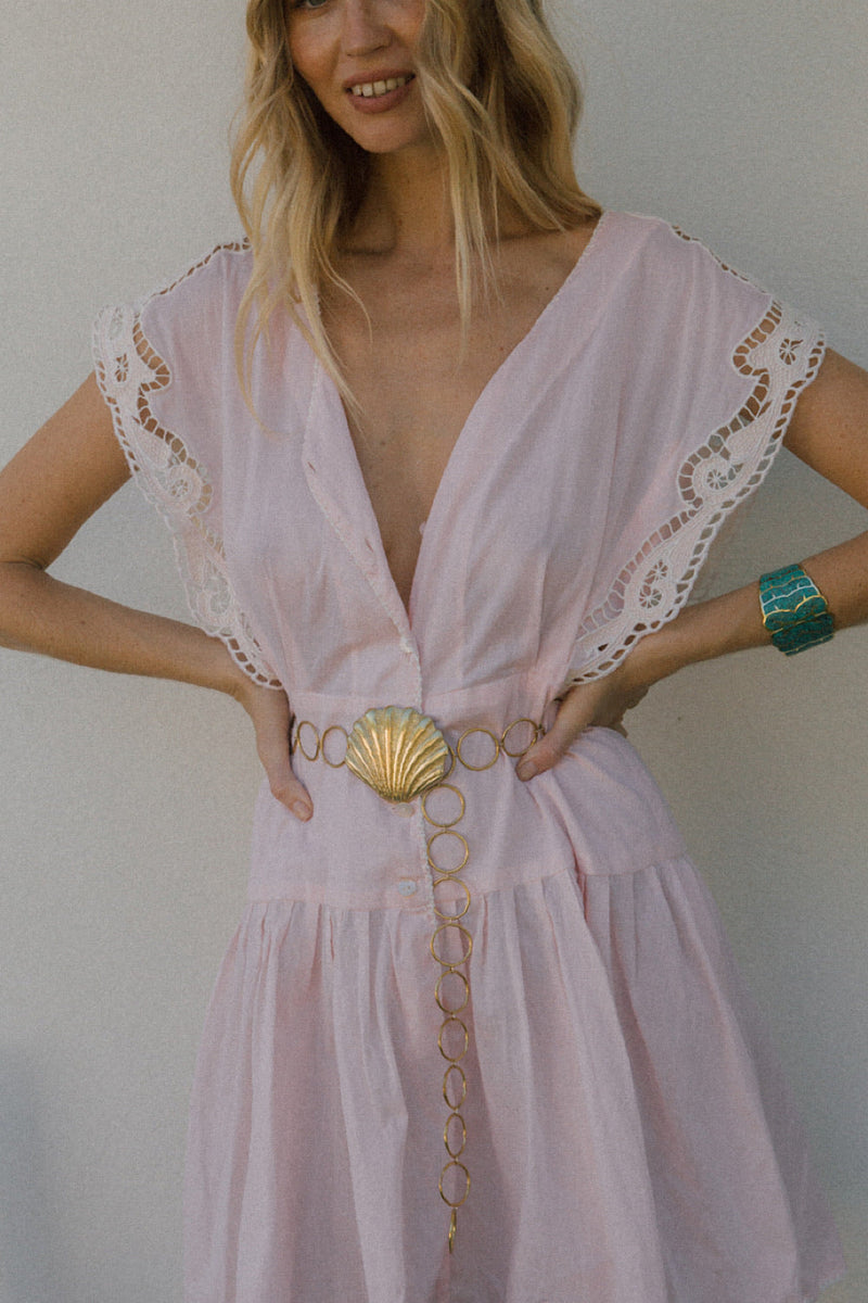 Gold And Turquoise Inlay Cuff - Chasing Unicorns