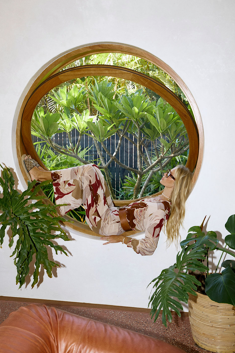 Horse In My Dreams Silk Crepe 70S Collar Blouse - Chasing Unicorns