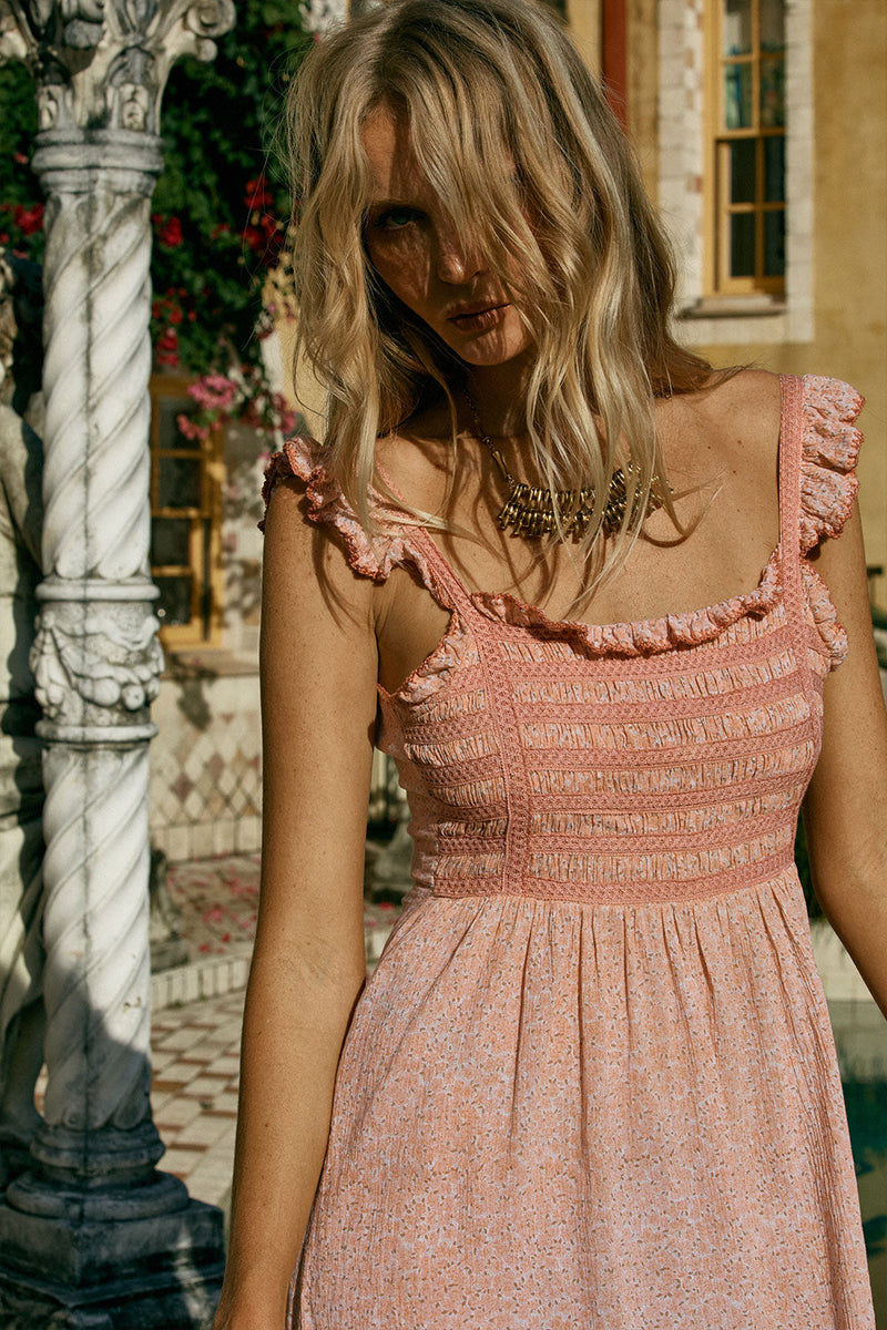 Love Is Strong Smocked Mini Dress - Chasing Unicorns