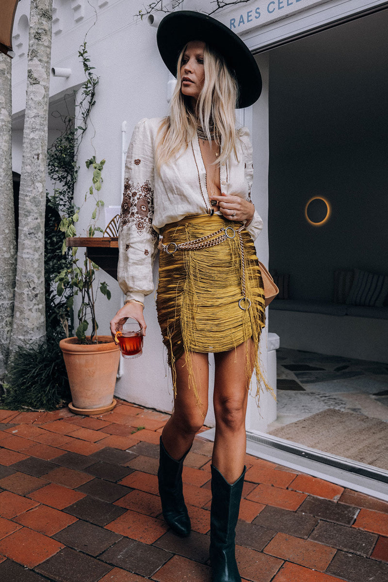 Lover’S Rock Cutwork Embroidered Blouse - Chasing Unicorns