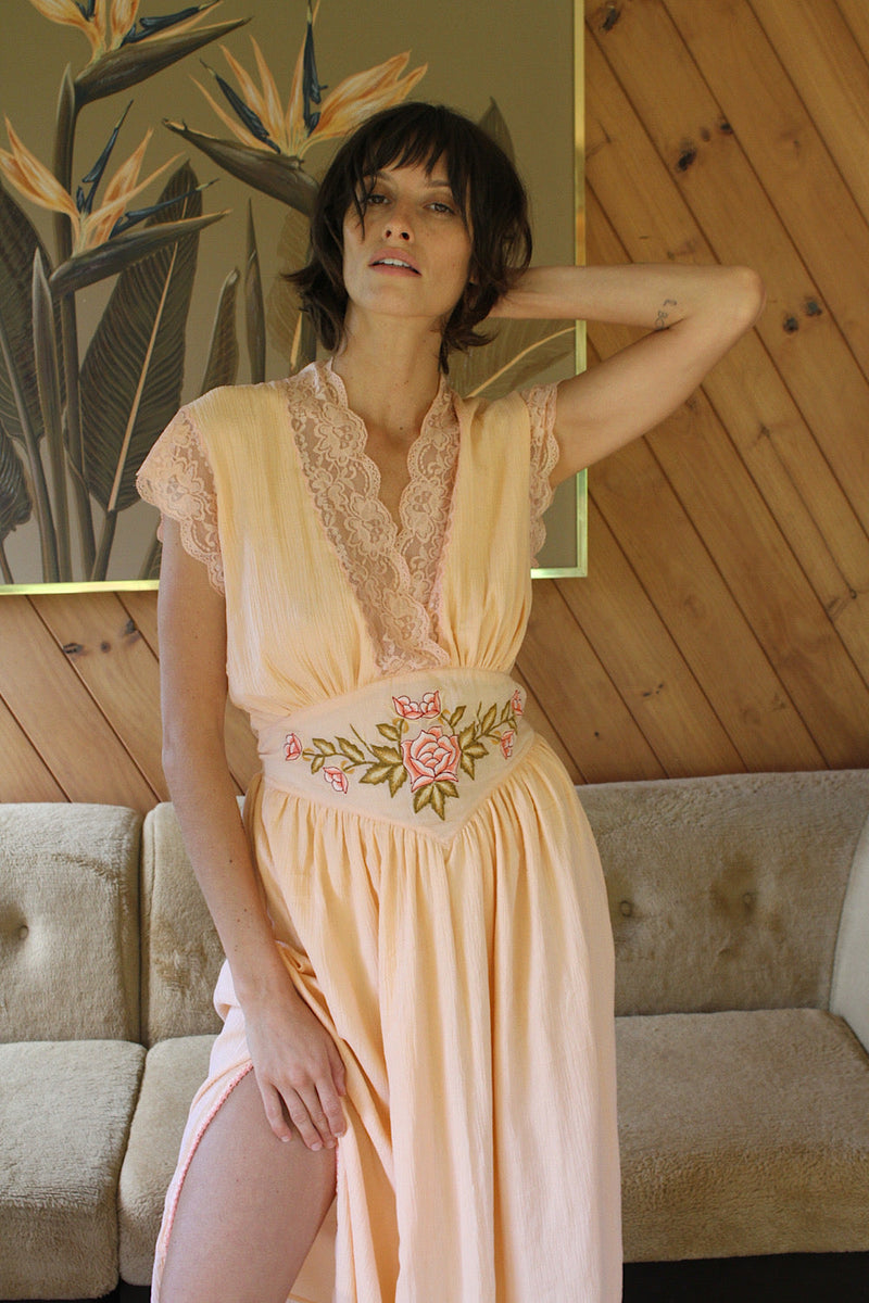 NEW Lace Embroidered Maxi Dress - Chasing Unicorns