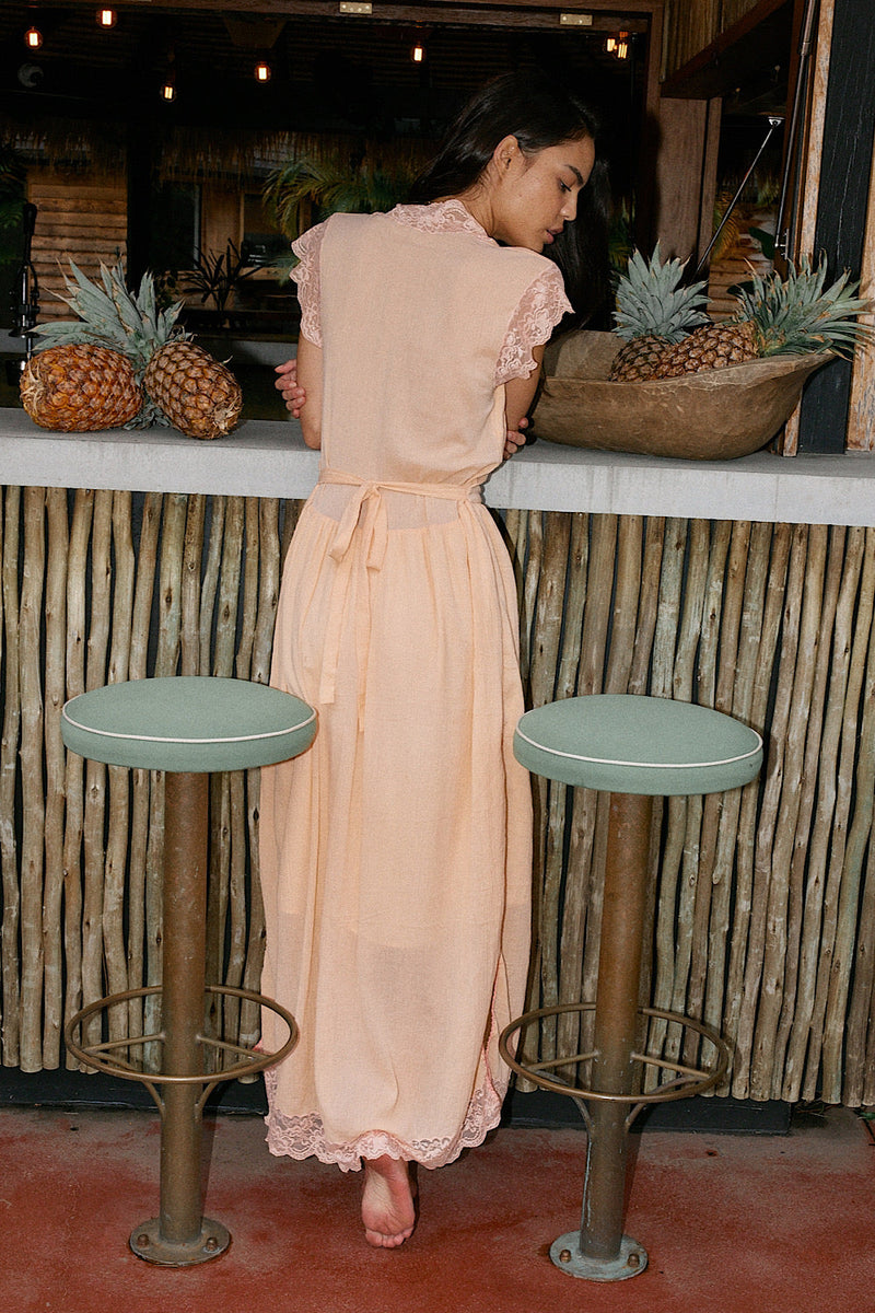 NEW Lace Embroidered Maxi Dress - Chasing Unicorns