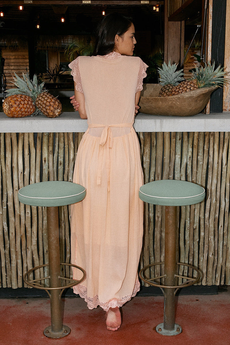 NEW Lace Embroidered Maxi Dress - Chasing Unicorns