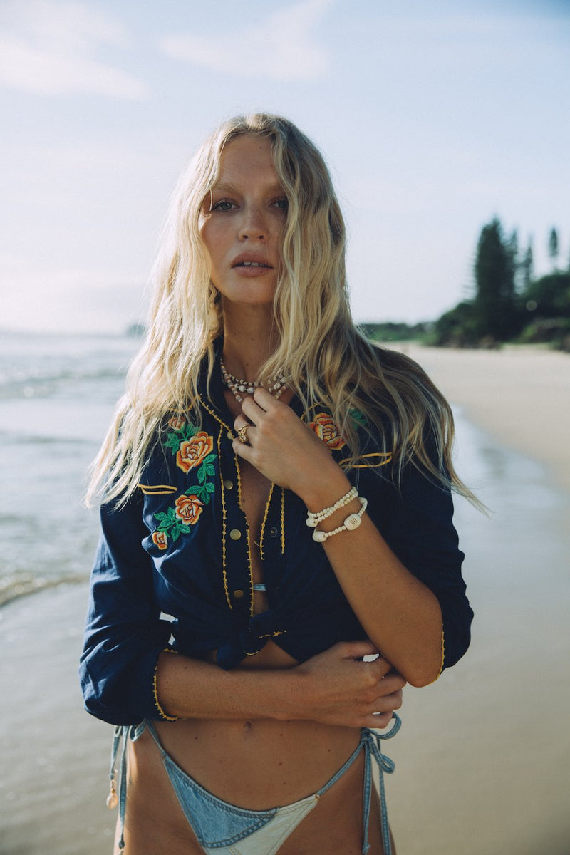 Rebel Yell Western Blouse - Chasing Unicorns