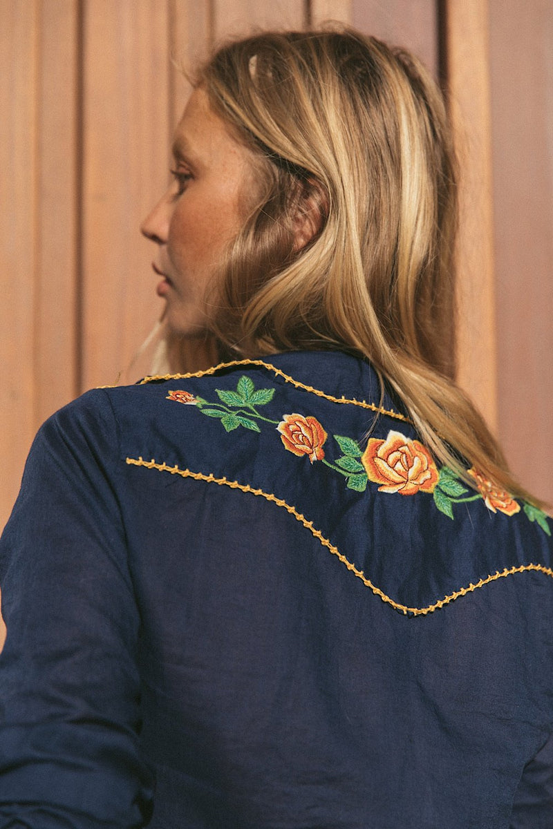 Rebel Yell Western Blouse - Chasing Unicorns